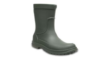 crocs rain boots mens